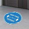 40cm Round Floor Sticker