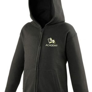 KD Academy Black Zip Up Hoodie