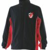 Track Top, black with red piping